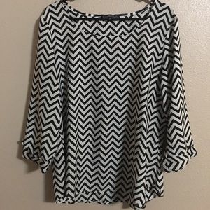 3/4 Sleeve Wishful Park Blouse